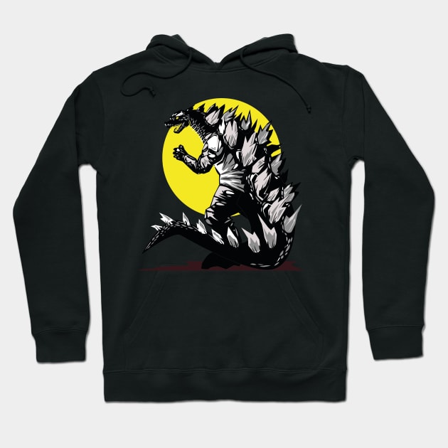 gojira japan gigan Hoodie by tedd